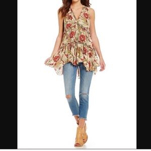 Free People Neutral Haze Tunika